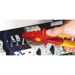  Greifzange aus Kunststoff isolierend KNIPEX 98 62 01 Greifzange aus Kunststoff isolierend mit Weichkunststoff-Zone für sicheren Halt Kunststoff 180 mm 12381455