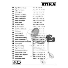  Atika Betonmischer Atika Betonmischer MIX 130 WS, HR, 600 W, Eisenräder 12367550