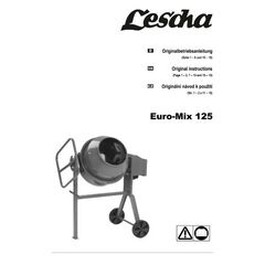 Lescha Betonmischer Lescha Betonmischer Euromix 125 230V 12382083