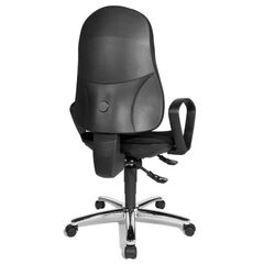  Drehstühle Office Drehstuhl mit Armlehnen, schwarz 12405773