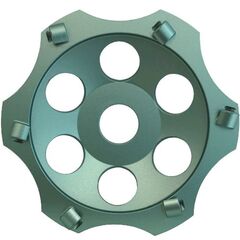  Schleiftöpfe Clever Diamant-Topfschleifer 29793 - PKD-CUP, Ø 125 mm, 22,23 mm, 6 Segm. 12387053
