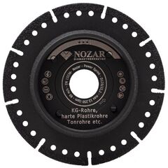 Diamantscheiben Nozar Diamant-Trennscheibe, 125x22,23mm, Power Sprint 12445996