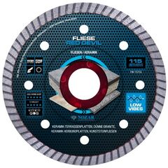  Diamantscheiben Nozar Diamant-Trennscheibe, 115x22,23mm, Red Devil Fliese 12445998