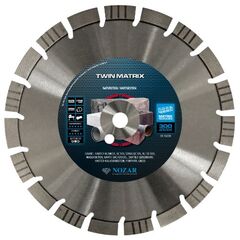 Diamantscheiben Nozar Diamant-Trennschreibe, 300x25,4mm, Twin Matrix 12446013