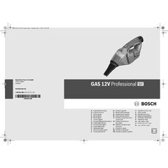  Absaugsysteme Nass-/Trockensauger Bosch Akku Sauger GAS 12V, mit 2 x 3.0 Ah Li-Ion Akku, L-BOXX 12369095