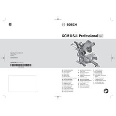  Stationärgeräte & Tische Kapp- und Gehrungssägen & Arbeitstische Bosch Paneelsäge GCM 8 SJL, mit Kreissägeblatt 216 x 30 mm 12368821