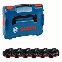  Akku-Geräte 18V System Bosch Akkupack 6x GBA 18V 4,0Ah 12368849