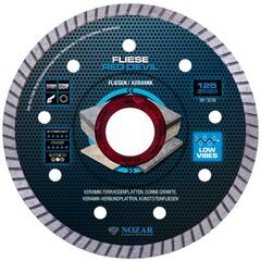  Diamantscheiben Nozar Diamant-Trennscheibe, 125x22,23mm, Red Devil Fliese 12445999