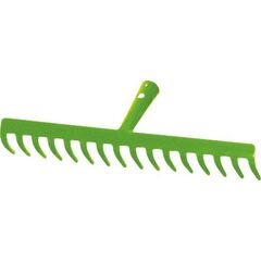  Rechen IDEAL-Gartenrechen mit patentiertem Adapter, silber pulverbeschichtet, konische Dülle 12379600