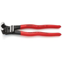  Bolzen-Vornschneider hochübersetzt KNIPEX 61 01 200 Bolzen-Vornschneider hochübersetzt mit Kunststoff überzogen schwarz atramentiert 200 mm 12380493