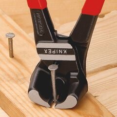  Bolzen-Vornschneider hochübersetzt KNIPEX 61 01 200 Bolzen-Vornschneider hochübersetzt mit Kunststoff überzogen schwarz atramentiert 200 mm 12380493