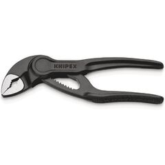  Rohr- und Wasserpumpenzangen KNIPEX 87 00 100 Cobra® XS aufgeprägte, raue Oberfläche grau atramentiert 100 mm 12380292