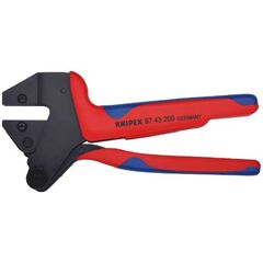  Crimp-Systemzangen für auswechselbare Crimpeinsätze KNIPEX 97 43 200 A Crimp-Systemzange für auswechselbare Crimpeinsätze mit Mehrkomponenten-Hüllen brüniert 200 mm 12380237