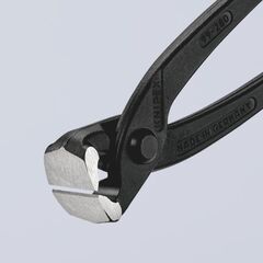  Zangen und Schneider KNIPEX 99 00 280 Monierzange (Rabitz- oder Flechterzange) schwarz atramentiert 280 mm 12380266
