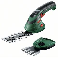  Akku-Geräte Kabelfreie Helfer für Haus und Garten Bosch Akku-Strauch- und -Grasscheren-Set Isio 12377823