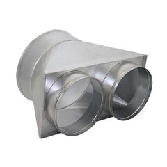  Vorsatzstück HEYLO Vorsatzstück 2fach-Verteilung K 50 von 1 x 420 mm auf 2 x 305 mm 12404536