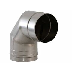  Abgasbogen HEYLO Abgasbogen Edelstahl 90° DN 150 für Ölheizer 12404464