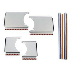  Türadapter HEYLO DCD-3.0 Adapterset je 1 x Türadaper A - D + 2 x PVC-Folien (B 100 mm) 12404833