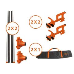  Staubschutztüren/ -wände HEYLO Staubschutzwand HEYWALL Dichtschienen-Paket Set bestehend aus 10 Teilen 12404774