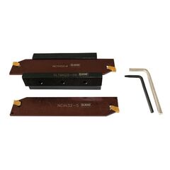  Stechwerkzeug-Sets ELMAG Stechwerkzeugsortiment 25mm 21 tlg., m. Stechleisten NCIH32 2x3mm, 2x4mm, 2x5 mm 12421684