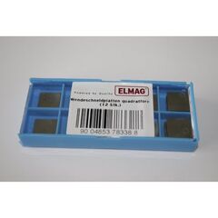  Wendeschneidplatten ELMAG Wendeschneidplatten quadratform (12 Stk.) f. Entgrat- u. Anfasmaschine Art. 78337 12422202