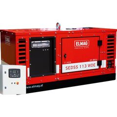  SEDSS 133WDE-ASS ELMAG Notstrom-Komplettpaket SEDSS 133WDE-ASS DIESEL-Stromerzeuger m. KUBOTA D902 Motor, (super-schallgedämmt) 12423860