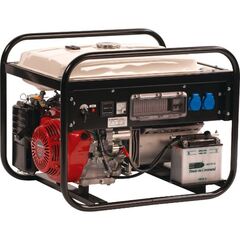  6010 - Power+ ELMAG Stromerzeuger SEBS 6000WE/25-AVR m. HONDA-Motor GX390  E-Start u. AVR-Regelung (semi-schallgedämmt) 12423961