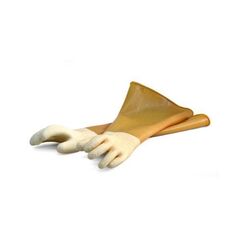  Schutzhandschuhe ELMAG Latex-Schutzhandschuhe f. PAL (Paar), Gr. 9 12413983
