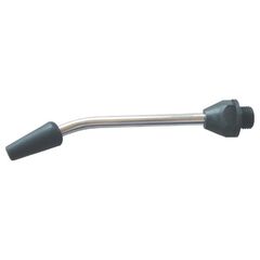  Düsen + Zubehör ELMAG Verlängerungsdüse, gebogen (Stahl, vernickelt) Bohrung 2,3mm, m. Gummiaufsatz 110mm, AG M12x1,25, f. Ausblaspistolen 12413346