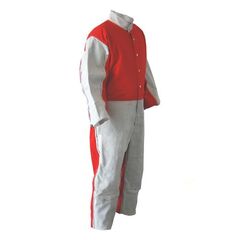  Sandstrahl-Overals ELMAG Sandstrahl-Overal Gr. 54/L m. Lederbesatz an Armen u. Beinen 12414037