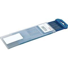  W (WP) Kennfarbe grün, 99,9 % Wolfram ELMAG Wolfram-Elektrode Type E-W, grün 1,0 x 175 mm, f. ALU, W 99,9% 10 Stk. Pack., SB 12406719
