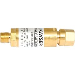  Rückschlagsicherung ELMAG Rückschlagsicherung f. Brenngas (Propan/Azetylen) Eing. IG 3/8" links / Ausg. AG 3/8" links 12406386