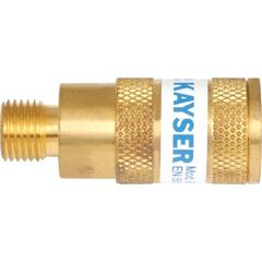  Autogen-Fittings Kupplungen ELMAG Sauerstoff-Kupplung AG 1/4 z.Handgriff inkl. autom. Gassperre n. EN 561 12406369