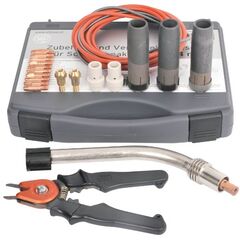  Zubehör- und Verschleissteile - Sets ELMAG Zubehör- u. Verschleißteileset f. Schlauchpaket MB 36/4m/1,0mm/M6er Drahtdüsen & Düsenstock z.Serie DMS 300, 350 & 400 DG 12407590