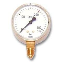  Schutzgasflaschen und -Armaturen Armaturen ELMAG Flaschendruckmanometer (Argon-CO2) f. Druckregler z.Stahlflasche 1 Stk. Pack., SB Ø 63mm 12407799