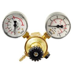  Schutzgasflaschen und -Armaturen Armaturen ELMAG Druckregler Argon/Co2 Serie MINI m. 2 Manometer Ø 50mm z.EUROMIG-Serie (vormals Art. Nr. 9504410) 12407804
