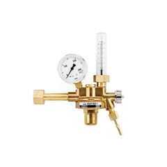  Druckregler und Zubehör ELMAG Druckregler Argon/Co2 m. Flowmeter m. 1 Manometer, Ø 63mm & Flowmeter, 200 bar, 5-30 l/min. orig. 12407743