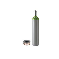  Stahl-Set-Mischgas ELMAG STAHL-SET-Mischgas-20 l-SG2/G3Si 1-0,8mm / 5kg 12407833