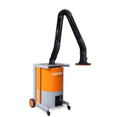  MaxiFil Clean ELMAG Absauganlage, fahrbar, MaxiFil Clean Ø 150mm/2m Rohrausf., 1.100 m³/h, 1,5 kW, 3x400 V (Type 67 150 103) 12406936