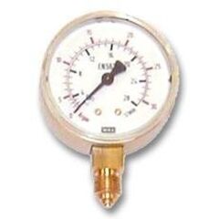  Schutzgasflaschen und -Armaturen Armaturen ELMAG Arbeitsdruckmanometer (Argon-CO2) Ø 63mm, 0-30 Ar/0-28 CO2 l/min. , AG 1/4 unten f. Druckregler z.Stahlflasche 12407798