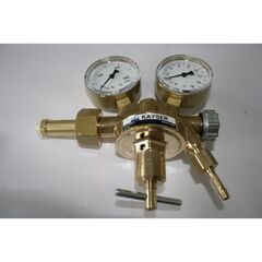  Schutzgasflaschen und -Armaturen Armaturen ELMAG Druckregler Stickstoff m. 2 Man. Ø 63mm, Arbeitsdruck regelbar 0-10 bar 12407797