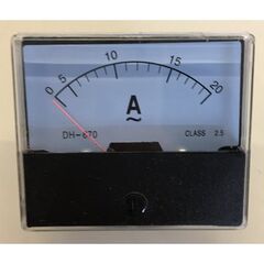  Schweißzubehör und Verschleißteile (MMA) ELMAG Amperemeter 70x60mm f. Auftautrafo AT 400 12408647