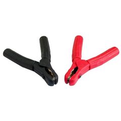  Schwarz - ELMAG Polklemme (schwarz -), vollisoliert 600 A, L= 165 mm, Kupferband/Messingkontakt 12408197