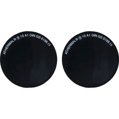  Schweißbrillengläser ELMAG Schweißbrillengläser DIN A5 50mm Durchm. / 2 Stk. Pack., SB 12408421