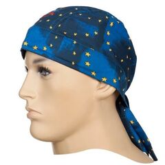  Hitzekopfschutz ELMAG Hitzekopfschutz Bandana EU flag WELDAS 23-3609 aus Baumwolle, Kopf Ø 46-68 cm 12408329