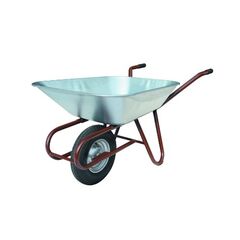  Schub- und Sackkarren Schubkarre müba-Muldenkarre "Kipp-Car", Mulde (85L) mit ganzer Drahteinlage, Kugellagerbereifung in 2 Positionen verstellbar, Tragfähigkeit 200kg 12444253