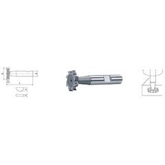  HSS Co5 ELMAG HSS Co5-Schlitzfräser DIN 850 Ø 25,5 x 6,0mm 12415327