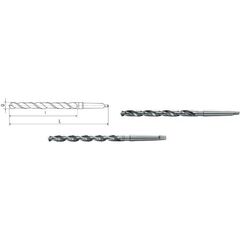  HSS ELMAG HSS-Spiralbohrer m. Morsekegel DIN 341 Ø 16,5mm (257 mm) Überlang M' 12415659