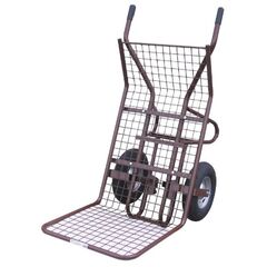  Transport- und Sackkarren müba-Allzweckkarre mit Gitterauflage 125 x 65 cm und 2 Rädern Ø 400 x 100 mm 12444435