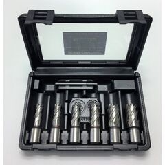  Bohrerkassetten ELMAG HSS-Kernbohrer-Set, 7-tlg. f. MAGPRO-Maschinen Ø 12,14,16,18,20,22 mm, inkl. Zentrierstift 12417851